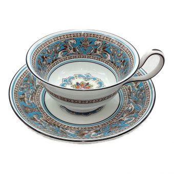 Wedgwood (ウェッジウッド) カップ&ソーサー フロレンティーン・ターコイズ