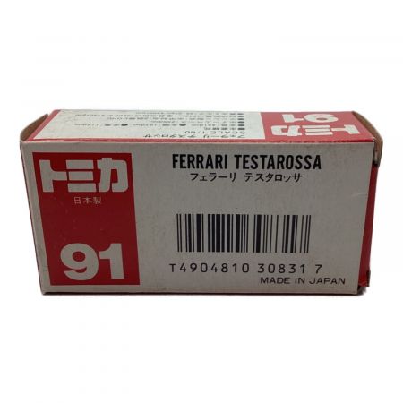 TOMY (トミー) トミカ 赤箱 91 フェラーリ テスタロッサ