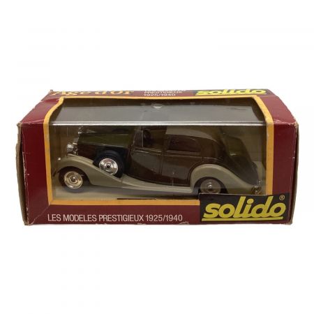 SOLIDO (ソリード) LES MODELES PRESTIGIEUX 1925/1940