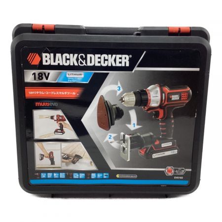 BLACK&DECKER (ブラックアンドデッカ) コードレスマルチツール EV0183