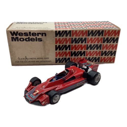 WESTERN MODELS (ウェスタンモデル) ミニカー 1977 MARTINI BRABHAM ALFA ROMEO