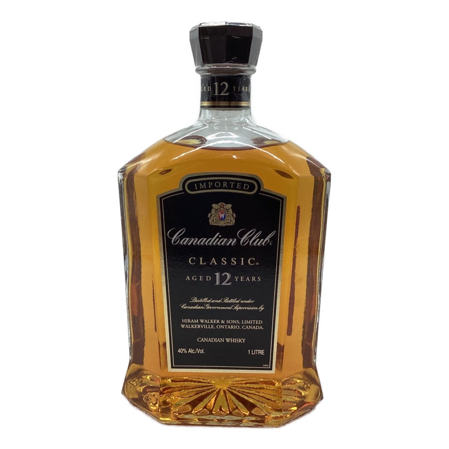 CANADIAN CLUB カナディアンウィスキー 1000ml CLASSIC 12年 未開封 カナダ｜トレファクONLINE