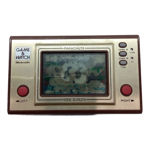 ゲームウォッチ PARACHUTE ジャンク 電池蓋欠品