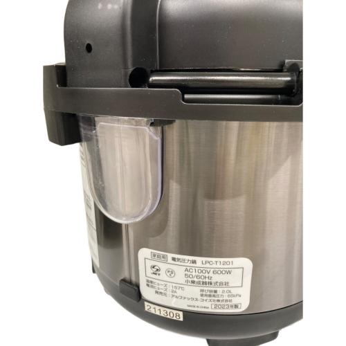 livecetra (リブセトラ) コンパクト電気圧力鍋 LPC-T1201/K PSCマーク(圧力鍋)有