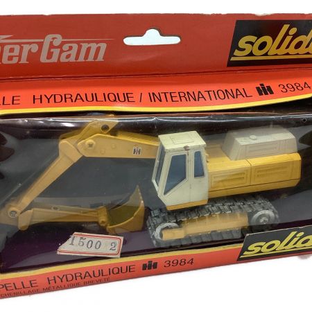 SOLIDO (ソリード) ミニカー Toner Gam Hydraulic International 3984 掘削機