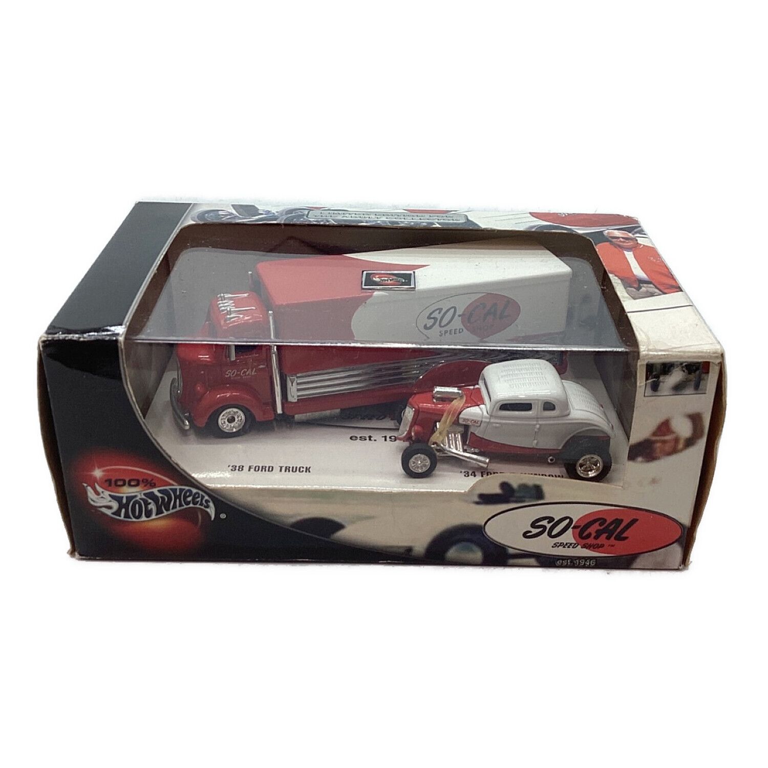 HOT WHEELS (ホットウィールズ) ミニカー So-Cal Speed Shop 2 Car Set