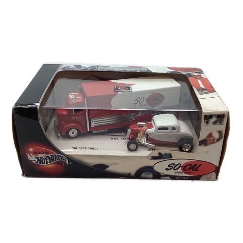 HOT WHEELS (ホットウィールズ) ミニカー So-Cal Speed Shop 2 Car Set '38 Ford Truck '34 56051