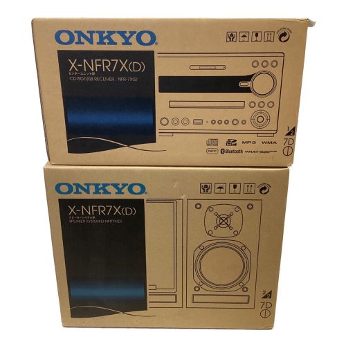 国産好評新品未開封品　ONKYO　X-NFR7X（D） アンプ