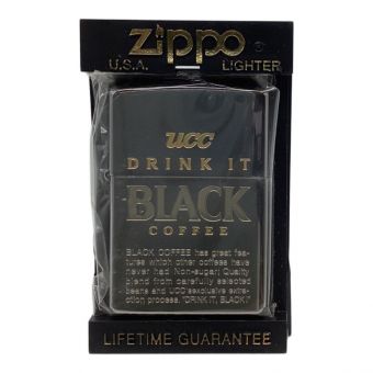 UCC (ウエジマコーヒー) ZIPPO BLACK COFFEE 1996年製