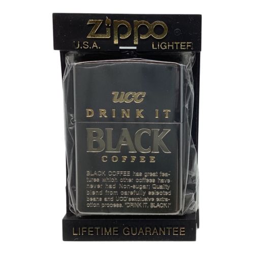 UCC (ウエジマコーヒー) ZIPPO BLACK COFFEE 1996年製