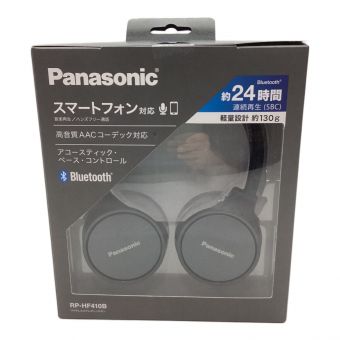 Panasonic (パナソニック) ワイヤレスヘッドホン ブラック RP-HF410B