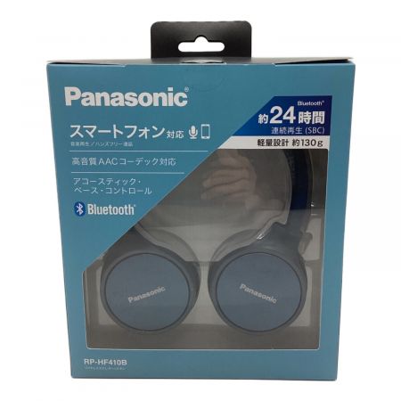 Panasonic (パナソニック) ワイヤレスヘッドホン ネイビー RP-HF410