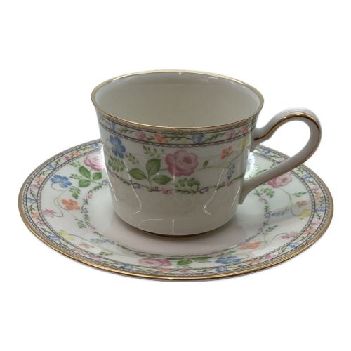 Noritake (ノリタケ) カップ&ソーサー アイボリーチャイナ 2Pセット