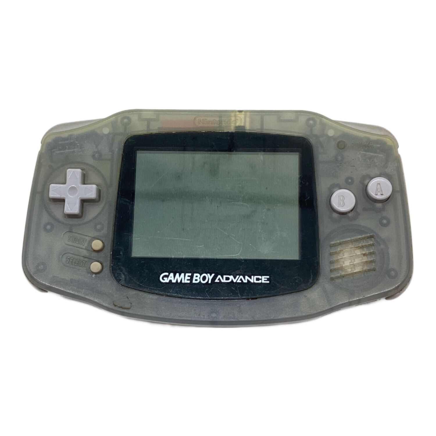 Nintendo (ニンテンドウ) GAMEBOY ADVANCE 画面ヤケ、電池パックフタ 