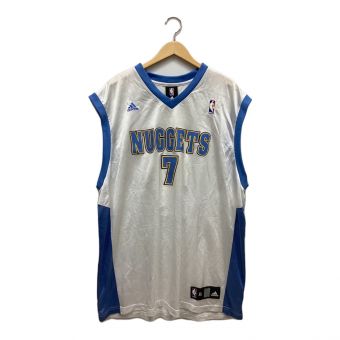 adidas (アディダス) ユニフォームレプリカ メンズ SIZE XL ホワイト NUGGETS NBA