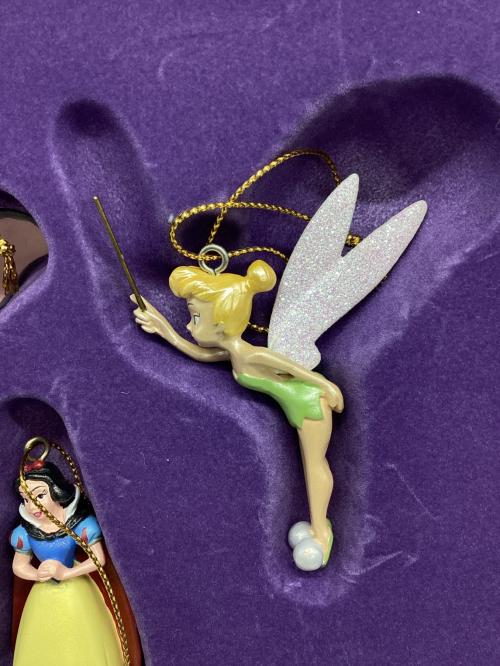 DISNEY (ディズニー) オーナメントセット ダンボ,ティンカーベル,白雪姫,ミッキーマウス,ピノキオ  LOVE & LAUGHTER 愛と笑顔の75周年