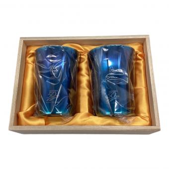 銀古美 碧 2P ステンレスタンブラーセット Made in TSUBAME ※刻印入(50th 丸和運輸機関)