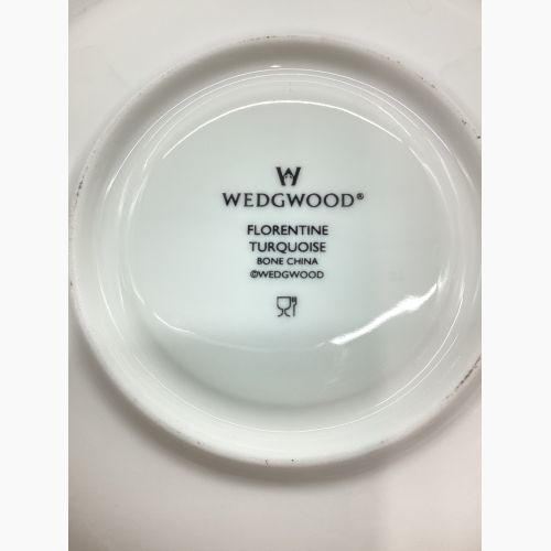 Wedgwood (ウェッジウッド) カップ&ソーサー ピオニー フロレンティーン・ターコイズ