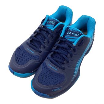 YONEX (ヨネックス) テニスシューズ メンズ SIZE 25cm ブルー POWER CUSHION AERUSDASH3