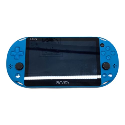 SONY (ソニー) PSVITA ブルー PCH-2000[PSVITA] ■