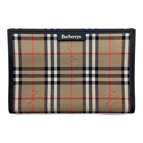 Burberry's (バーバリーズ) ブックカバー ベージュ ] ノバチェック