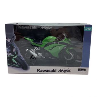 AOSHIMA (アオシマ文化教材社) フィギュア 1/12 Kawasaki Ninja250 ライムグリーン