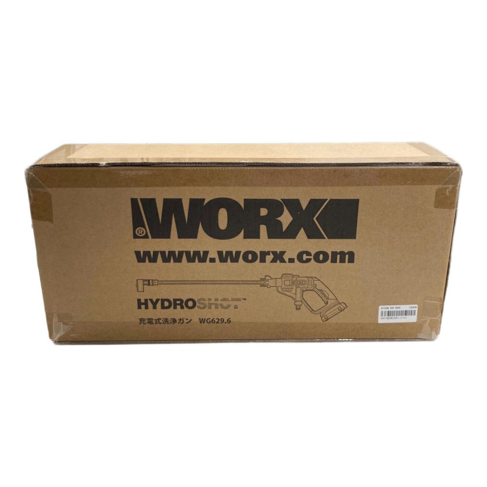 WORX 充電式洗浄ガン WG629.6 程度S(未使用品) 純正バッテリー 未使用