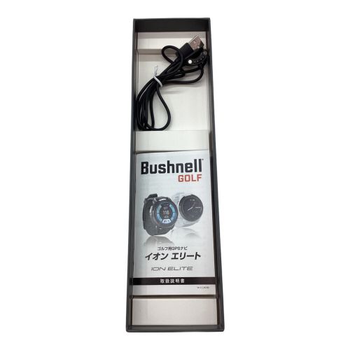 Bushnell (ブッシュネル) ゴルフGPSナビ ブラック ION ELITE 付属品完備