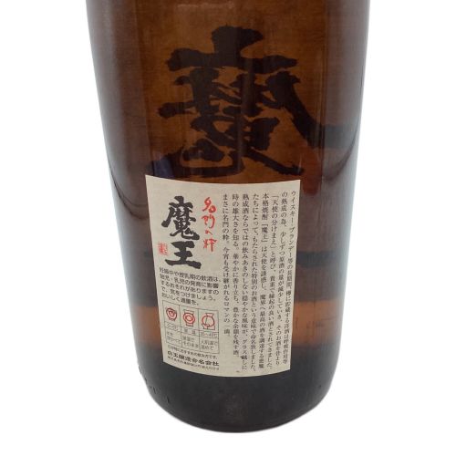 芋焼酎 1.8L 魔王 未開封 鹿児島