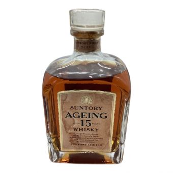 サントリー ウィスキー 750ml エイジング15 未開封