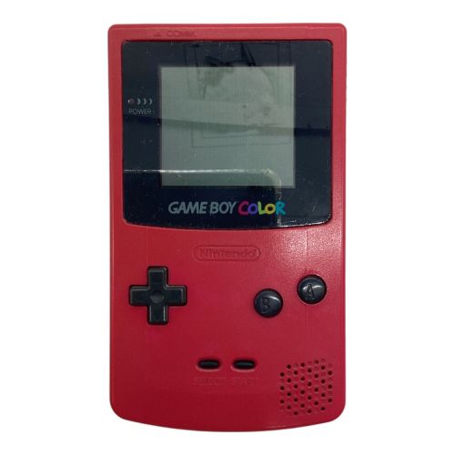 Nintendo (ニンテンドー) GAMEBOY COLOR 通電確認OK、ソフトによって読み込み・操作不良あり CGB-001 ジャンク品 -