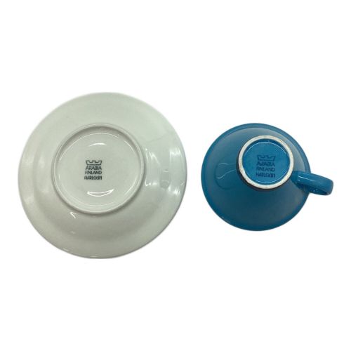 ARABIA (アラビア) カップ&ソーサー ブルー