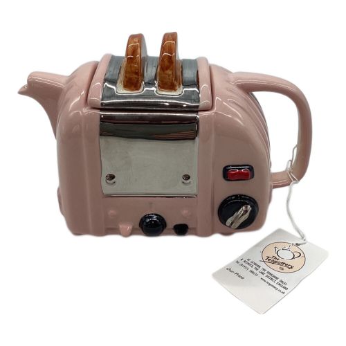 The Teapottery (ティーポッタリー) インテリア小物 ティーポット Retro Toaster ピンク