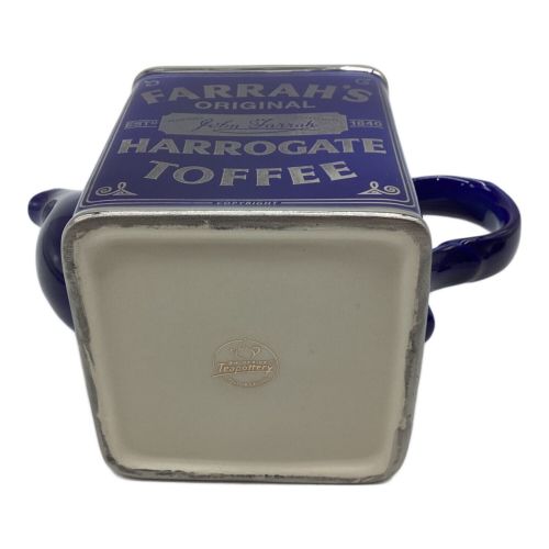 The Teapottery (ティーポッタリー) インテリア小物 ティーポット Farrahs Harrogate Toffee Tin