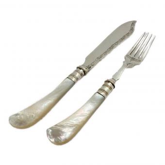 アンティークバターナイフ&フォーク