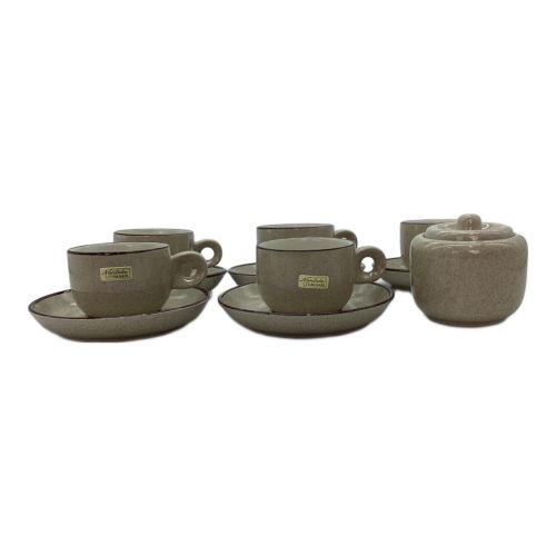 Noritake (ノリタケ) カップ&ソーサー stone ware 5Pセット