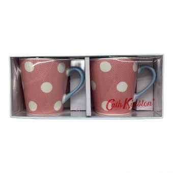 Cath kidston (キャス キッドソン) マグカップセット レッド ドット柄