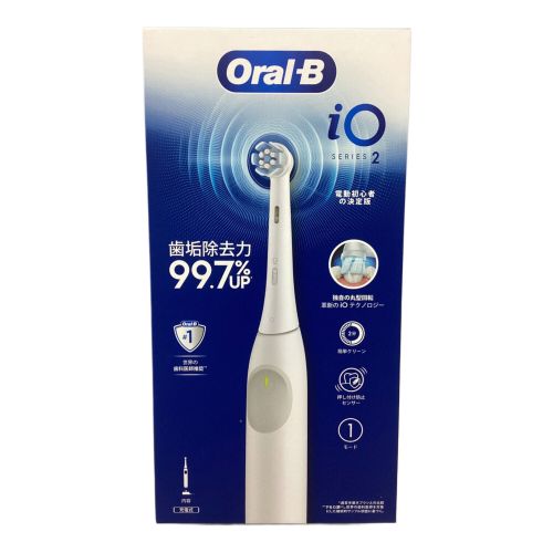 OralB (ブラウン) 電動歯ブラシ iOS2.1C9.0 WT