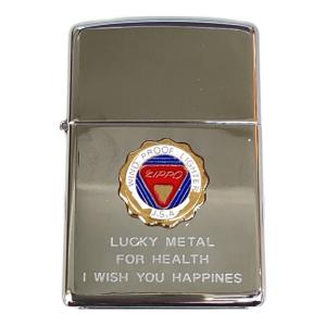 ZIPPO ロゴ LUCKY METAL 1995