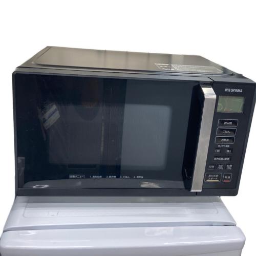 IRIS OHYAMA (アイリスオーヤマ) 電子レンジ IMB-F2201-B 2020年製 900W 庫内フラット 50Hz／60Hz