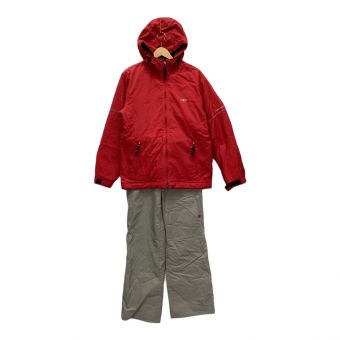 SALOMON (サロモン) スキーウェア(セット) メンズ SIZE S レッド×グレー