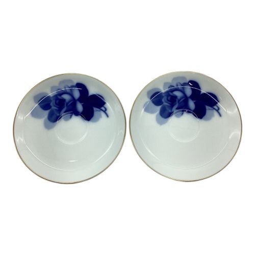 大倉陶園 (オオクラトウエン) カップ&ソーサー ブルーローズ(8211) 2Pセット