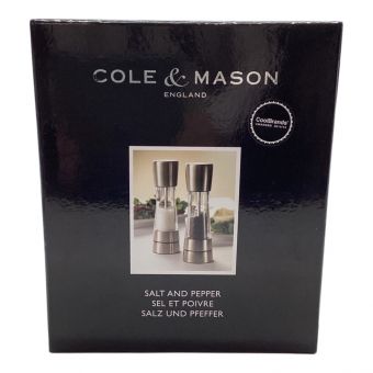 Cole ＆ Mason ソルト&ペッパーミル グルメプレシジョン ダーウェント H59408G