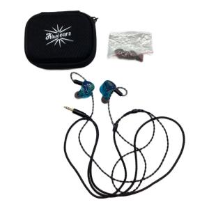 kiwi ears イヤホン ブルースケルトン