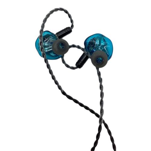 kiwi ears イヤホン ブルースケルトン