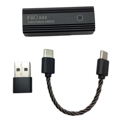 FiiO (フィーオ) ポータブルヘッドホンアンプ FIO-KA3 -