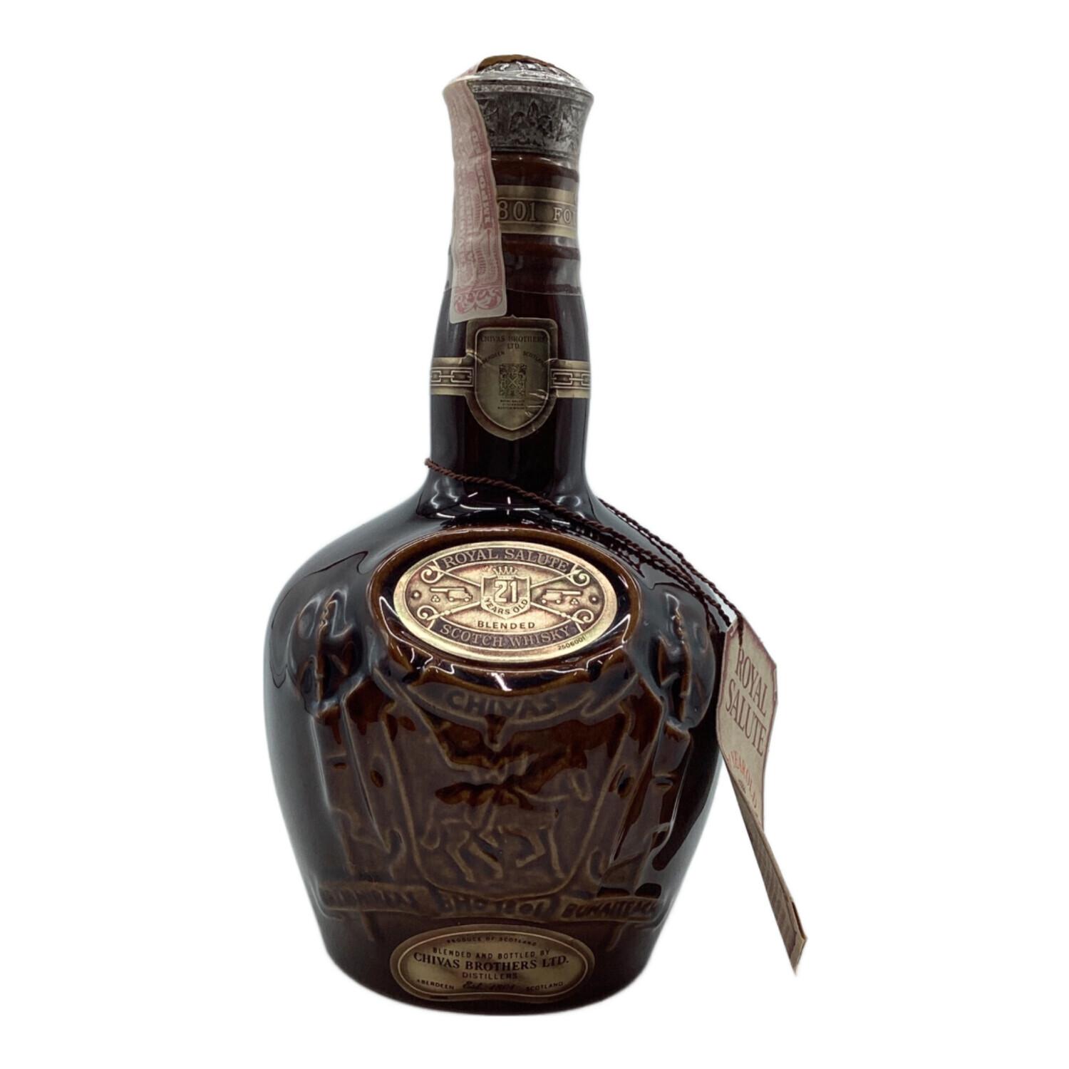 シーバス  Salute スコッチウイスキー 700ml ロイヤルサルート (ROYAL SALUTE) スコッチウィスキー 700ml シーバス