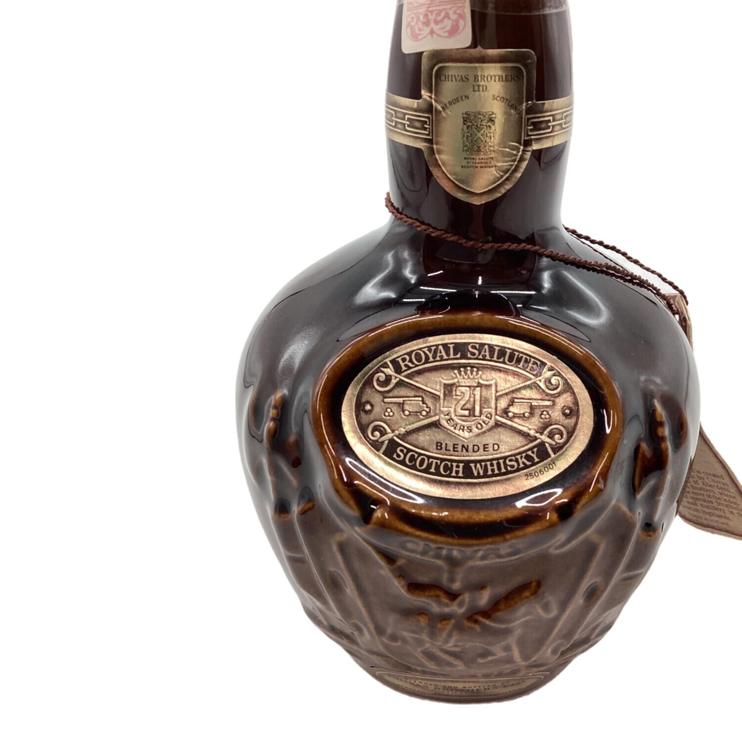 シーバス  Salute スコッチウイスキー 700ml ロイヤルサルート (ROYAL SALUTE) スコッチウィスキー 700ml シーバス