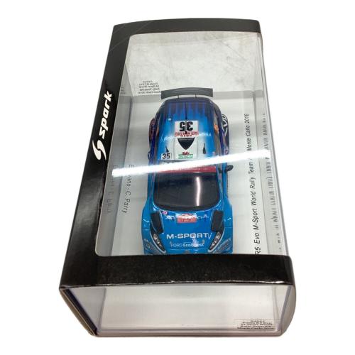 SPARK (スパーク) モデルカー 1/43 Ford Fiesta R5 WRC No.35 8th Monte Carlo 2016 M-Sport World Rally Team
