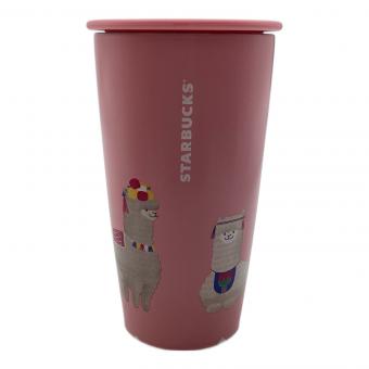 STARBUCKS COFFEE (スターバックスコーヒー) カップシェイクステンレスボトル ピンク アルパカ